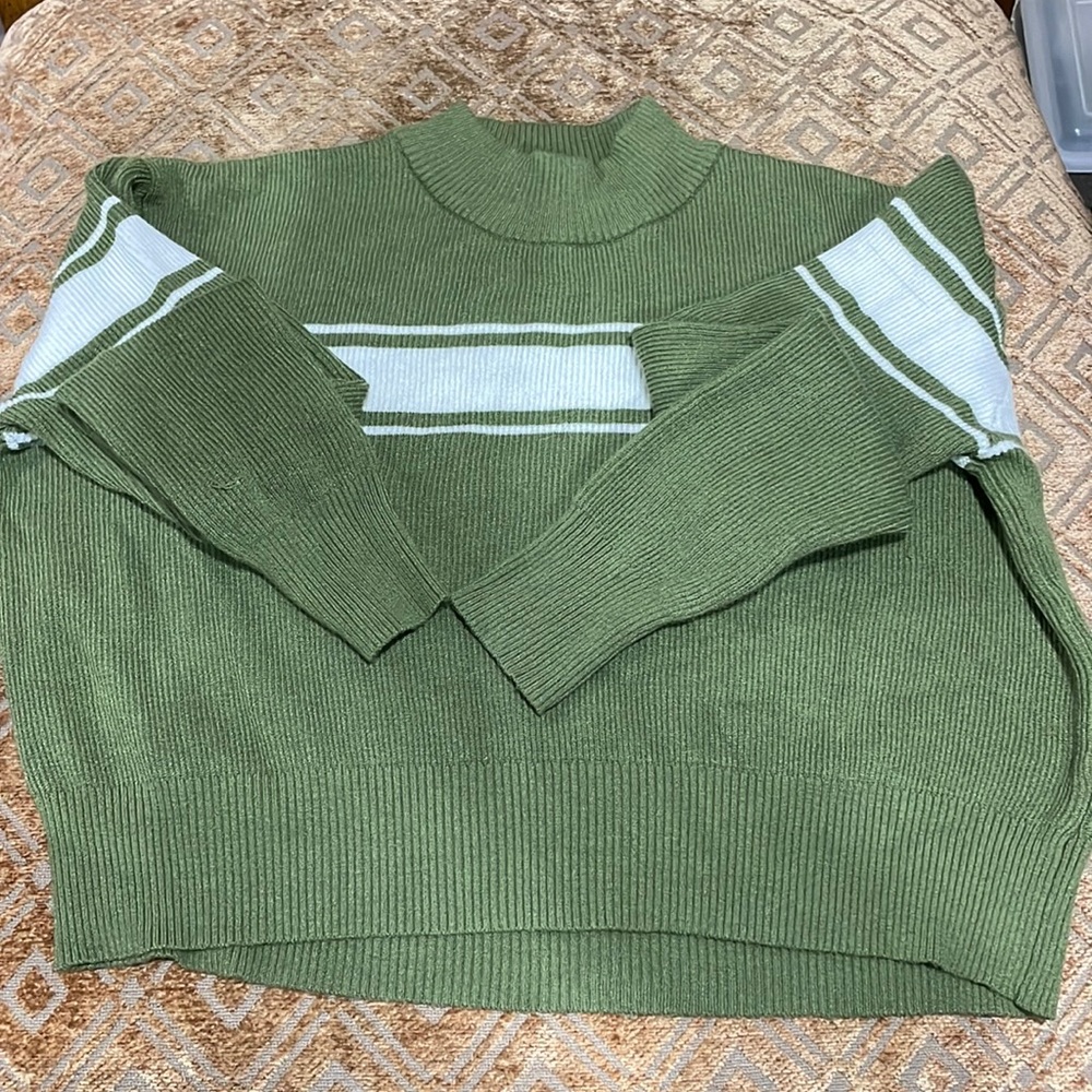 L.A. Hearts, L, cropped turtle neck